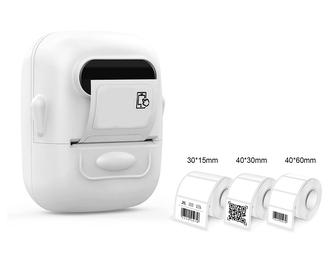 IMMAX digitální  bluetooth Smart TISKÁRNA štítků + Samolepící etikety DTS02 + DTS04