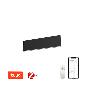 Immax NEO LISTON Smart nástěnné svítidlo 29cm 8W černé Zigbee 3.0