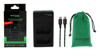 Rychlonabíječka Dual Nikon EN-EL15/EN-EL15C  +kabel