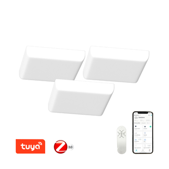 Immax NEO PRACTICO sada 3x Smart stropní svítidlo 18cm 24W bílé+dálkové ovládání Zigbee 3.