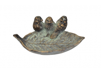 Pítko pro ptáky zelené 10x26x16 cm