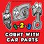 1-2-3 Count with Car Parts
