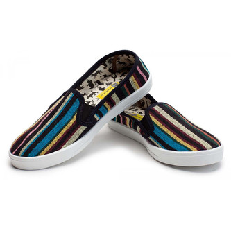 Oldcom Slip-On COOPER ETNO Latte Velikost: 44, Barva: Černá