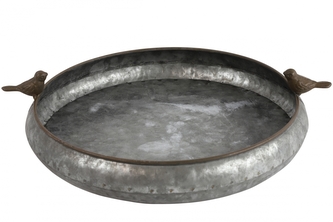 Kovové pítko pro ptáčky Kiki 7x28x32 cm