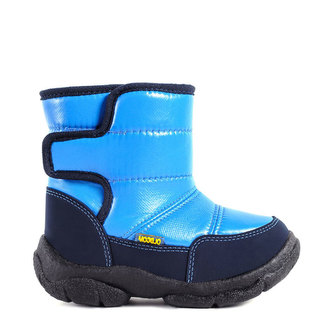 Oldcom Dětské Zimní Boty LILO Modré Velikost: 29, Barva: Modrá