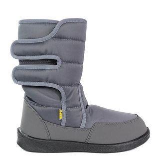 Oldcom Zimní Boty AURORA Glossy Šedé Dámské Velikost: 37, Barva: Šedá