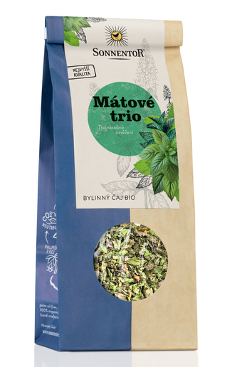 Sonnentor Mátové trio bio 50 g syp.