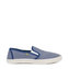 Oldcom Slip-On COOPER Len Modré Velikost: 36, Barva: Modrá
