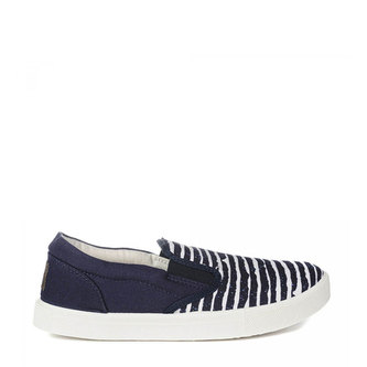 Oldcom Slip-On BOSTON Marine Modré Pánské Velikost: 42, Barva: Modrá