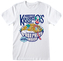 Pánské tričko The Simpsons|Simpsonovi: Frosted Crusty Q's (2XL) bílá bavlna