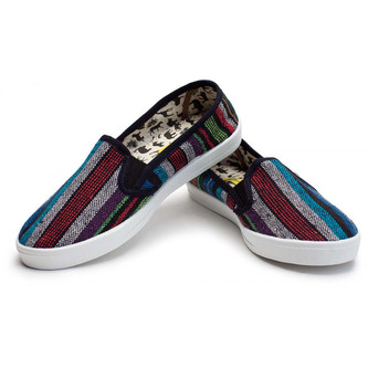 Oldcom Slip-On COOPER ETNO Sky-blue Velikost: 37, Barva: Zelená