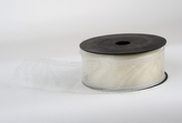 Stuha organza SNOW 4cm x 9,1m ŠAMPAŇ