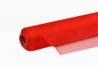 Organza uni 14,5cm x 10m ČERVENÁ