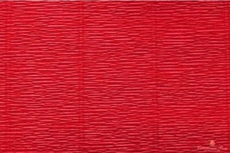 Krepový papír červený 589