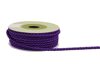 Polyesterový provázek 4mm fialový