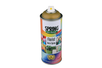 SPRING DECO SPRAY 400ML - BRASS