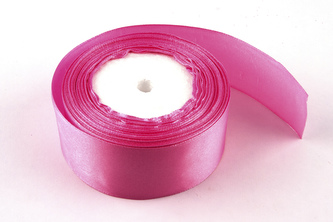 Saténová stuha 4 cm 79 růžová