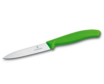 nůž 10cm kuch. HLADKÝ ČERNÝ, VICTORINOX