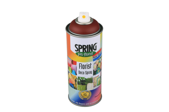 SPRING DECO SPRAY 400ML - BURGUNDY RED