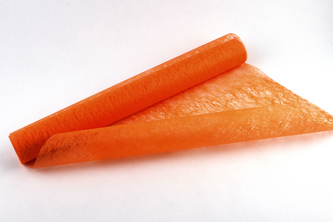 Vlizelin aranžerský a svatební 50cm x 8m ORANŽOVÝ