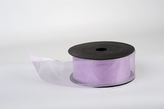 Stuha organza SNOW 4cm x 9,1m SV. FIALOVÁ