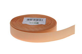 Stuha rypsová 2cm x 23m 1113-OKROVÁ