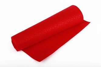 Vlizelin aranžerský ražený - ČERVENÝ