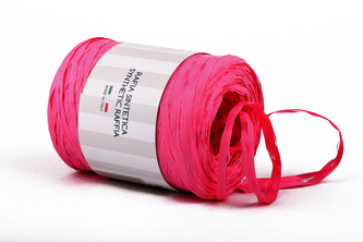 Stuha rafie matná 6802 5mm x 200m - 15 růžová