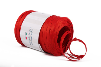 Stuha rafie matná 6802 5mm x 200m - 77 červená