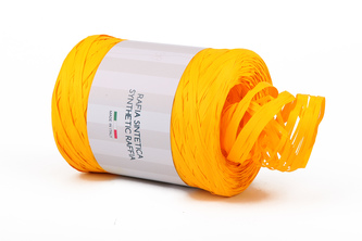 Stuha rafie matná 6802 5mm x 200m - 02 žlutá