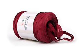 Stuha rafie matná 6802 5mm x 200m - 21 bordó