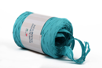 Stuha rafie matná 6802 5mm x 200m - 38 tyrkysová