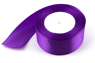 Saténová stuha 4 cm 87 fialová