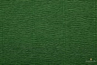 Krepový papír listově zelený 591