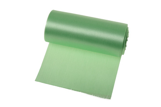 Saténová role 12cm x 9,1m 177 - světle zelená