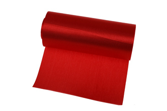 Saténová role 12cm x 9,1m 50 - červená