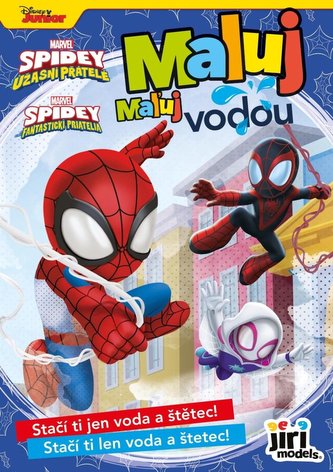 Maluj vodou A5 Spidey Maluj vodou A5 Spidey