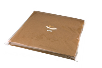 Aranžovací čtverce na květiny 3kg hnědé