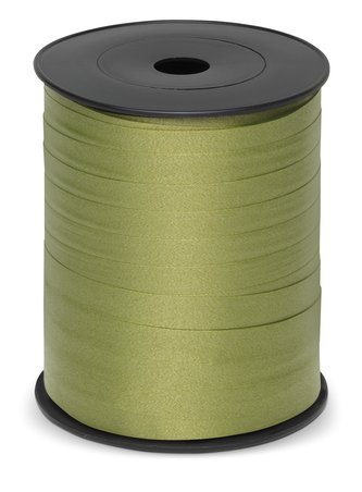 Stuha Liscio 9,5mm x 250m 11 olivově zelená