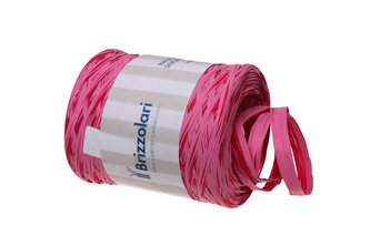 Stuha poly rafie vícebarevná 13-CYKLÁMENOVÁ