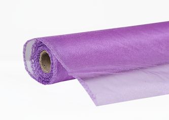 Organza SNOW 12cm x 9,1m TM. FIALOVÁ