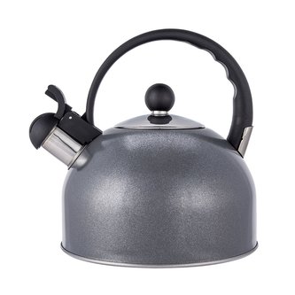 Čajník 2,5l nerez šedý