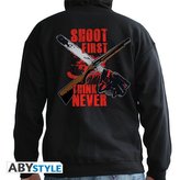 Mikina Ash vs Evil Dead - Shoot first, think never - vel. S