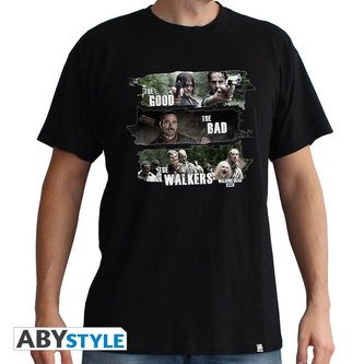 Tričko The Walking Dead - Good,Bad,Walkers - vel. S