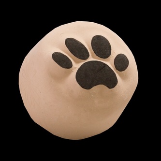 Tetovací razítko malé - Tlapka velká