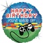 Foliový balonek Happy Birthday Game 46 cm - Grabo