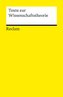 Texte zur Wissenschaftstheorie