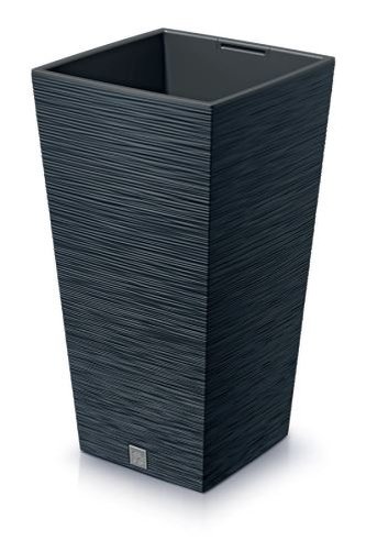 Prosperplast Květináč FURU SQUARE 26,5cm antracit