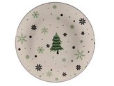 TALÍŘ VÁNOČNÍ MOTIV STROMEČEK 26.5CM
