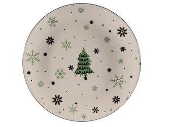 TALÍŘ VÁNOČNÍ MOTIV STROMEČEK 26.5CM
